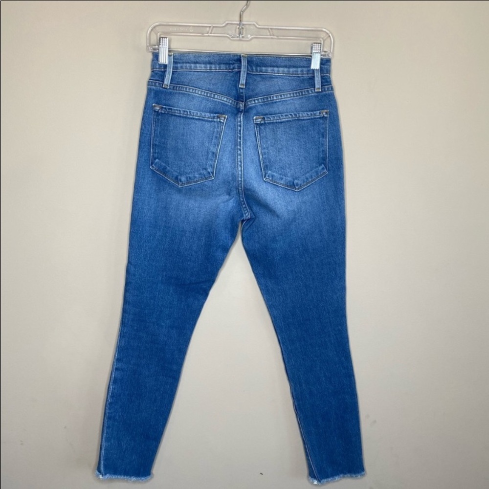 Frame Ali High Rise Cigarette Jeans - Picture 4 of 8
